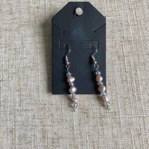 Elegant Pearl Drop Earrings
